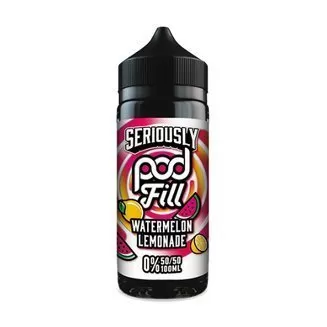 Seriously Pod Fill 100ml E-liquids - Lemon Mint / No - Image 2