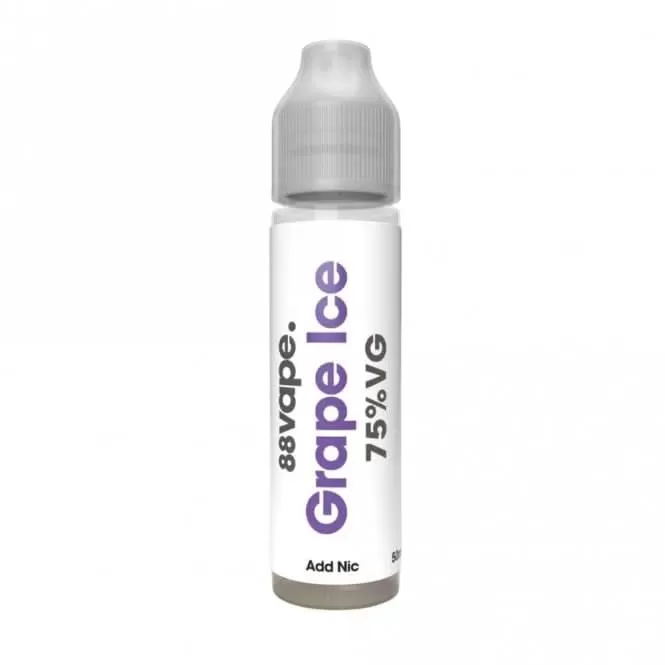 Grape Ice (Grape Freeze) Shortfill E-Liquid by 88vape (50ml) - 0mg