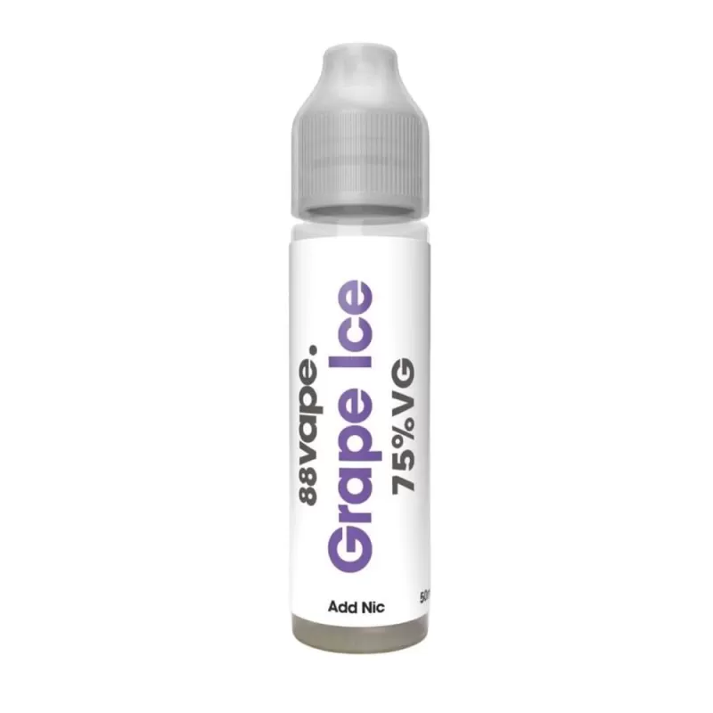 Grape Ice (Grape Freeze) Shortfill E-Liquid by 88vape (50ml) - 0mg - Image 2