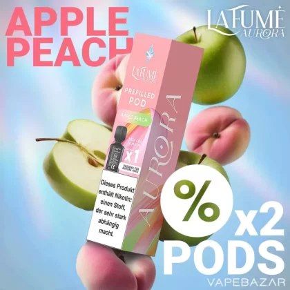 La Fume Aurora Podsystem – Apple Peach 2er Pack