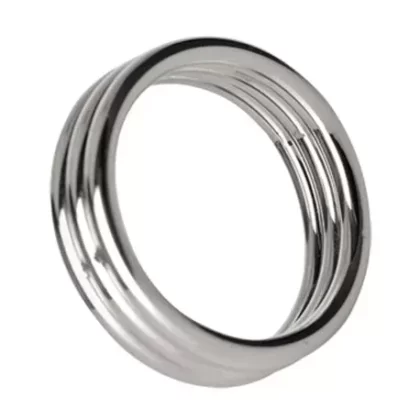 Eco 1.75-Inch Stainless Steel Triple Cock Ring