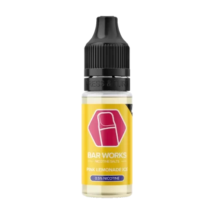 Pink Lemonade Ice Nic Salt by Bar Works - 10ml - 10mg - Vape Product