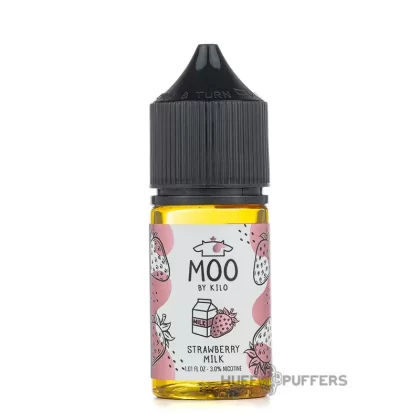 Moo Salt Nic – Strawberry Milk 30mL - Nicotine Strength#30mg>50mg