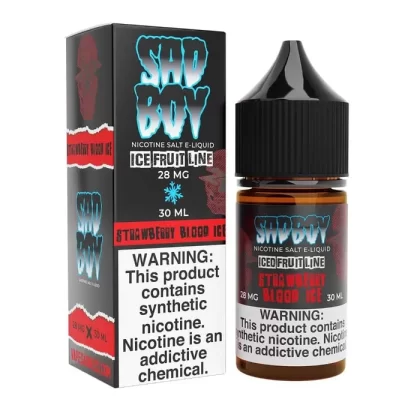 Sadboy Salt Fruit Line Strawberry Blood Ice eJuice - Vape Product; Vape Product, Vape Product (11642E)