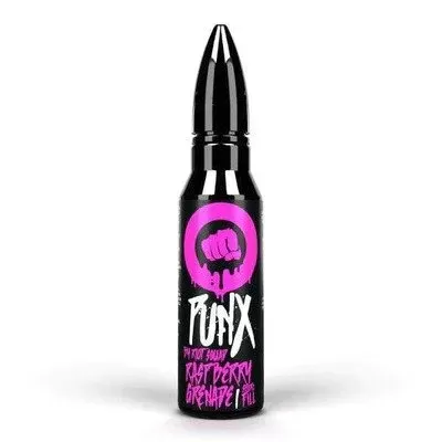 Riot Squad Punx Raspberry Grenade Shortfill E-liquid 50ml