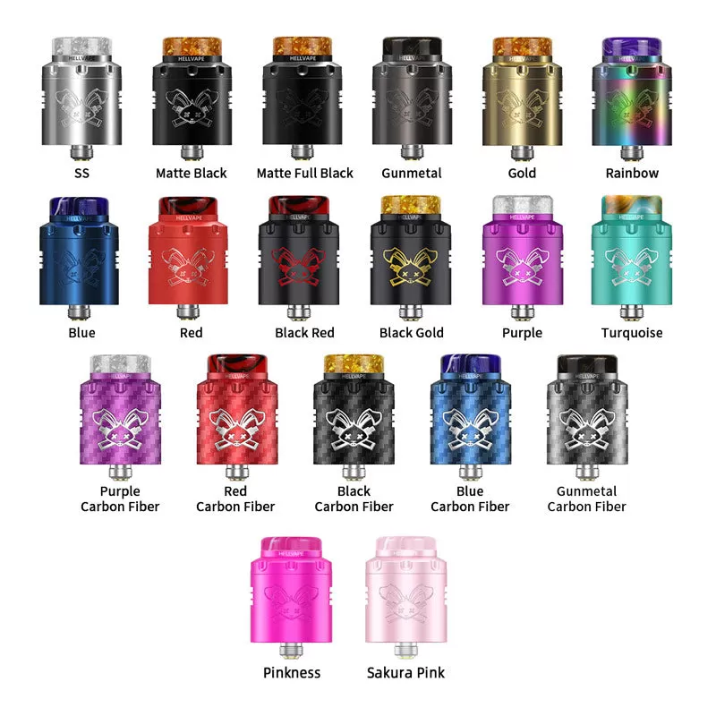 Hellvape Dead Rabbit 3 RDA Tank Atomizer - Turquosie