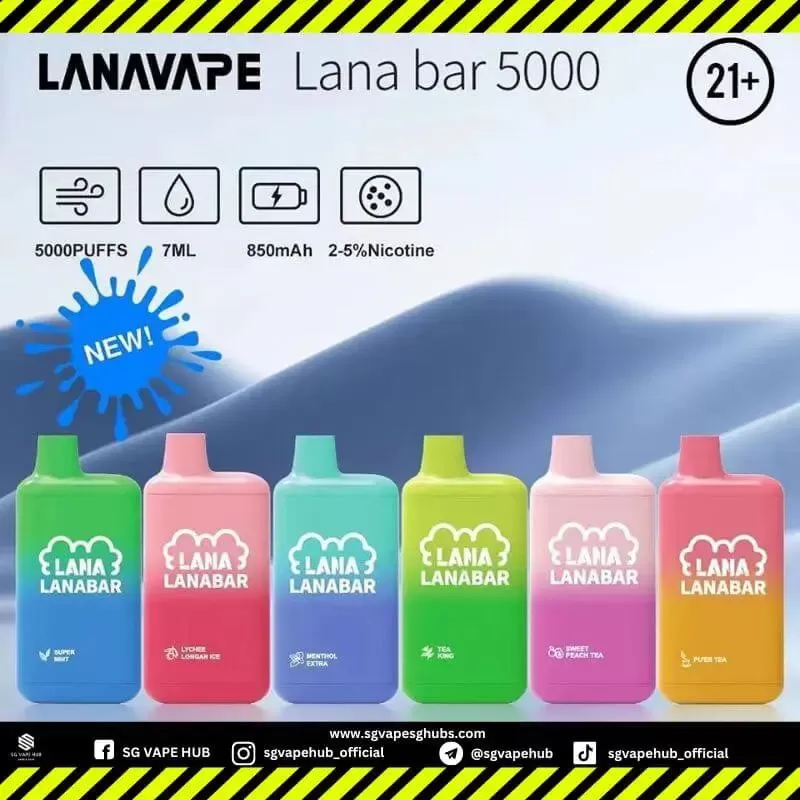 LANA BAR 5000 Puffs - Chocolate Strawberry - Image 3