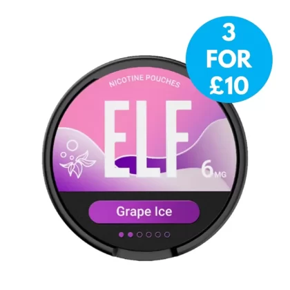 Elf Snus By Elf Bar 6mg Nicotine Pouches - Vape Co