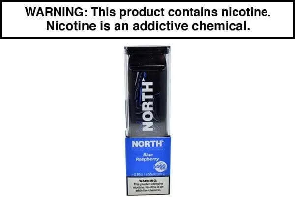 NORTH DISPOSABLE VAPE – 5000 PUFFS - Vapejuice - Image 2