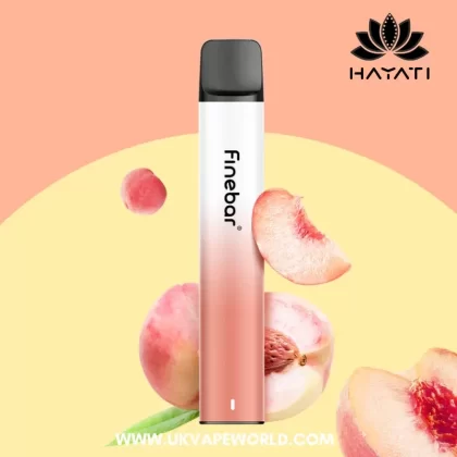 Juicy Peach Hayati Finebar Prefilled Pod Kit – 5 For £15