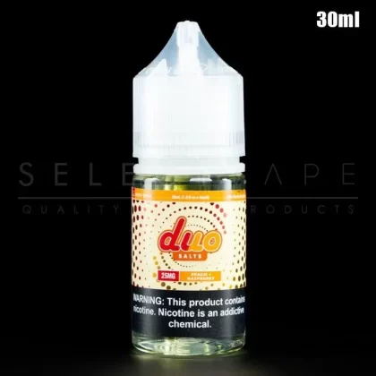 Burst Duo – Raspberry Peach Nic Salt 30ml