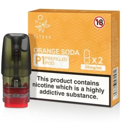 Orange Soda Elf Bar Mate P1 Prefilled Pod - Ecigpremium