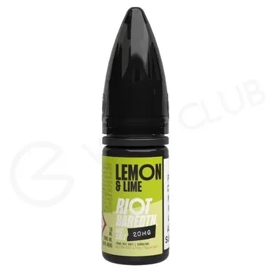 Lemon & Lime Nic Salt E-Liquid by Riot Bar Edition - Ecigpremium
