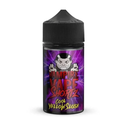 Vampire Vape Shortz – Cool Yellow Slush 50/60ml (0 , 3 mg) - 0mg/50ml, 3mg/60ml