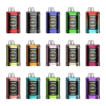 SMOK Spaceman Prism 20K Disposable - Apple Kiwi Ice, Berry Cake (C53ED7)