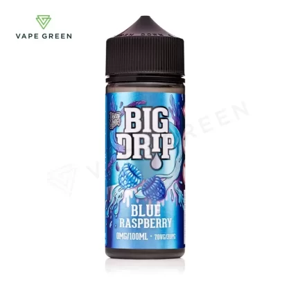 Blue Raspberry Shortfill E-liquid by Big Drip 100ml - Eliquidsupply