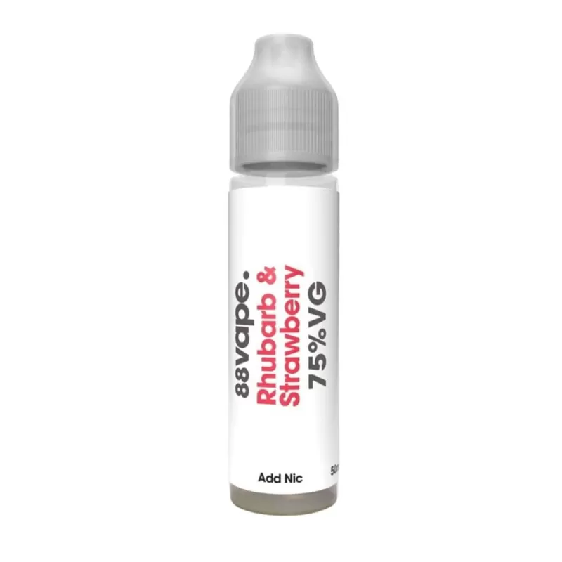 Rhubarb & Strawberry Shortfill E-Liquid by 88vape (50ml) - 0mg - Image 2