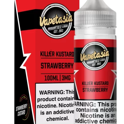 Vapetasia - Killer Kustard Strawberry - 100ML E-Liquid