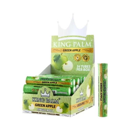 King Palm™ | Mini Rolls | Green Apple – 24 Count - Flavor#Green Apple