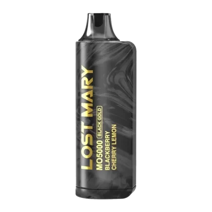 Blackberry Cherry Lemon Lost Mary MO5000 Black Gold Edition - Customer Group#Consumer~Nicotine#50mg~Size#Single>5 Pack