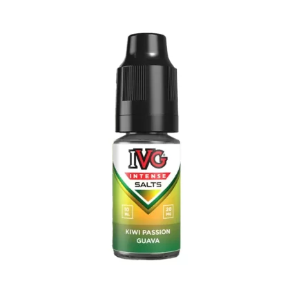 IVG Intense Kiwi Passion Guava Saltnic Vape Juice - Strength 10mg
