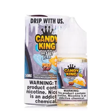 Peachy Rings on Iced Candy King Salts 30mL