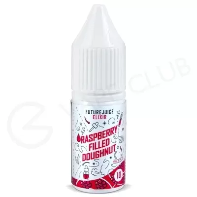 Raspberry Filled Doughnut Nic Salt E-Liquid by Future Juice