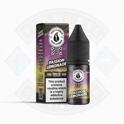 Juice N’ Power Passion Lemonade Salt 10ml - Size#20mg