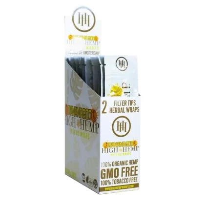 High Hemp Banana Goo Wraps - Product#Banana Goo~Packaging#25 Packs of 2>2 Pack