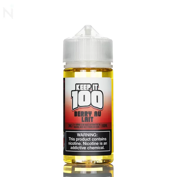 Keep It 100 - Berry Au Lait - 100mL - Image 2