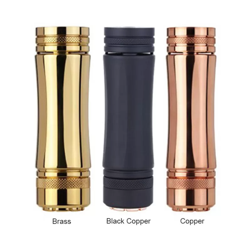 Timesvape Heavy Hitter Mech Mod 26mm - Black Brass - Image 2