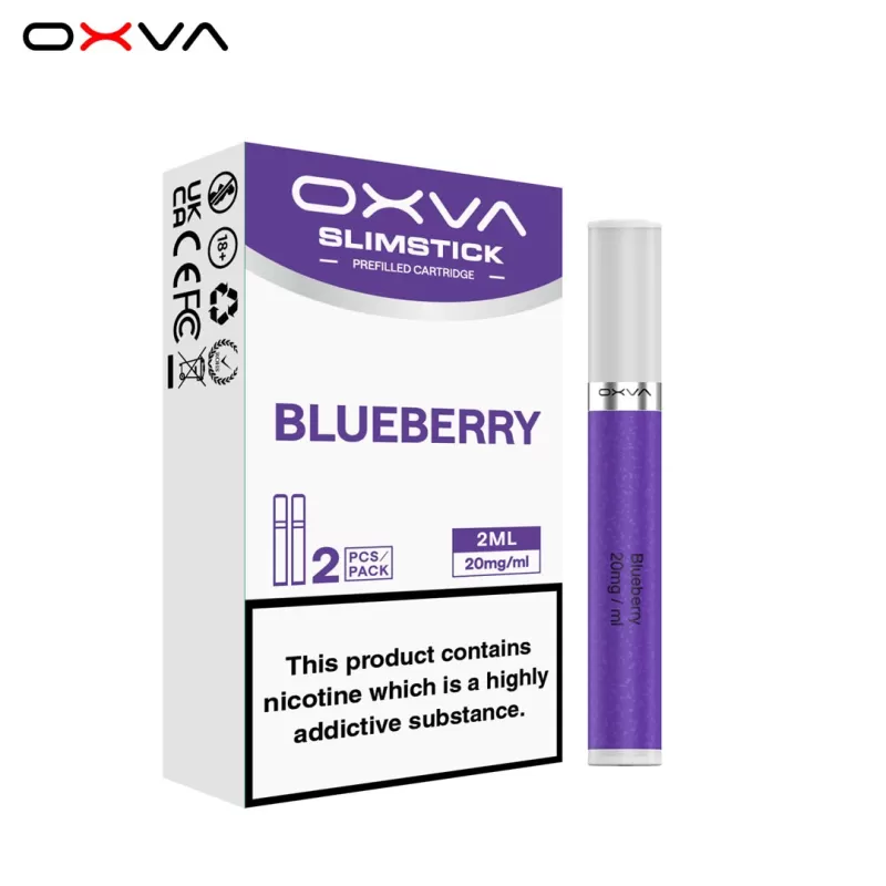 Oxva SlimStick Prefilled Cartridge - Blueberry, Classic Tobacco - Image 2