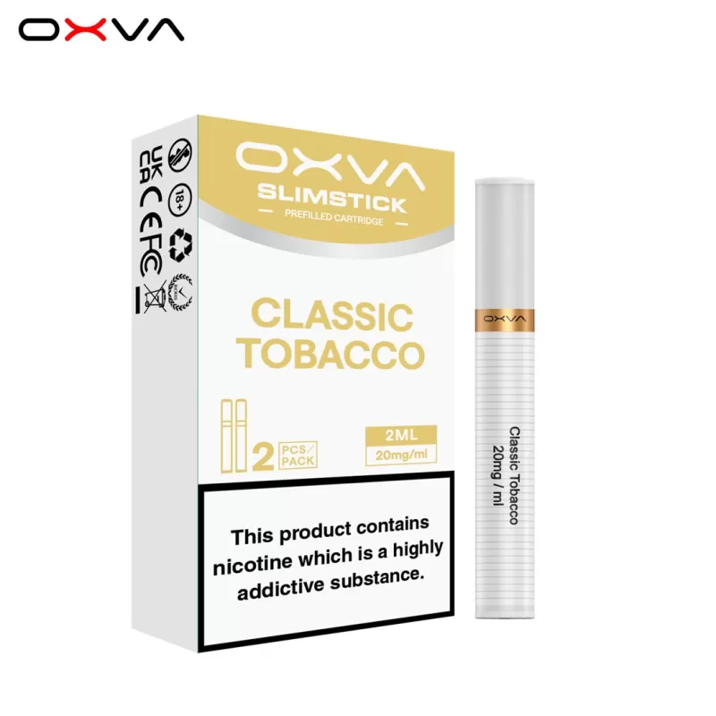 Oxva SlimStick Prefilled Cartridge - Blueberry, Classic Tobacco - Image 3