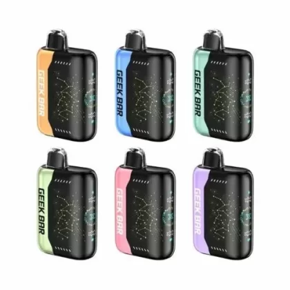 Geek Bar Pulse X 25k Disposable Vape - Banana Taffy Freeze, Blackberry B Pop