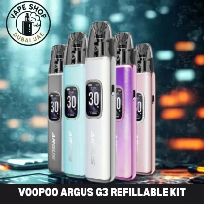 VOOPOO Argus G3 Refillable Kit - Aurora Blue, Diamond Pink