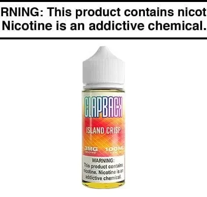 ISLAND CRISP BY CLAP BACK 100ML - Vapejuice