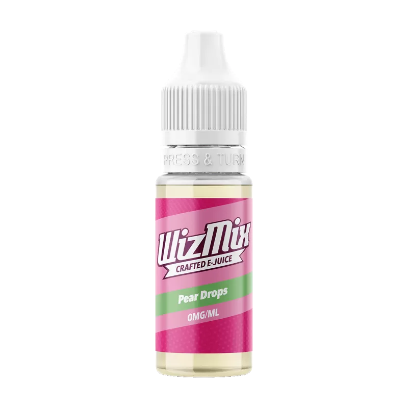 WizMix Pear Drops - 10ml - 12mg - Vape Product
