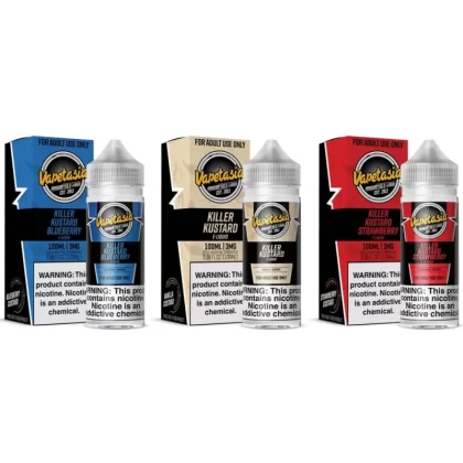 Vapetasia Killer Kustard 3 Bottle Bundle - 300mL (3x100mL); Vape Product, Vape Product