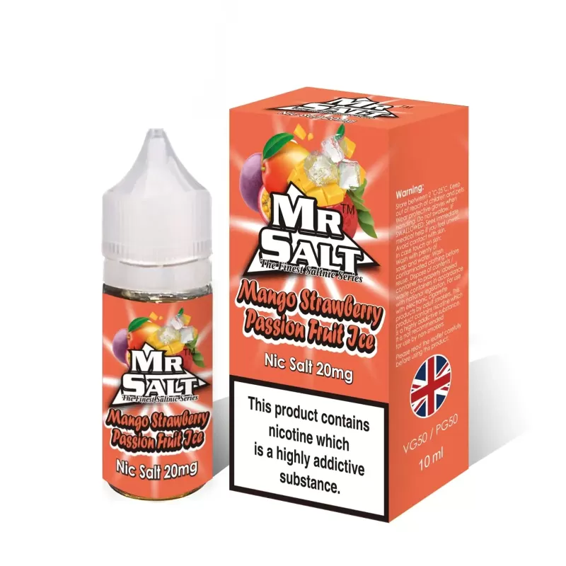 Mr. Salt Eliquid 10ml - Box of 5 - Lemon & Lime / 20MG - Image 3