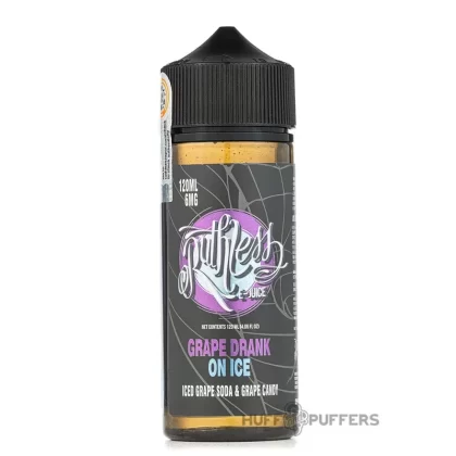 Ruthless – Grape Drank On Ice 120mL - Nicotine Strength#0mg>3mg>6mg