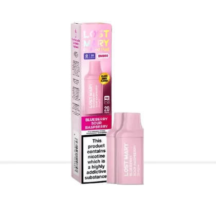 Lost Mary BM600 Blueberry Sour Raspberry Prefilled Pods - Ecigdepot