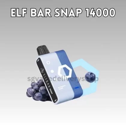 Elf Bar Snap 14000 Puffs - Starter Kit (Device + Cartridge) / Kiwi Passion Fruit Guava