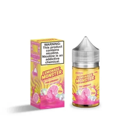 Lemonade Monster Pink Lemonade Salt 30ml E-Juice - Eliquidsupply