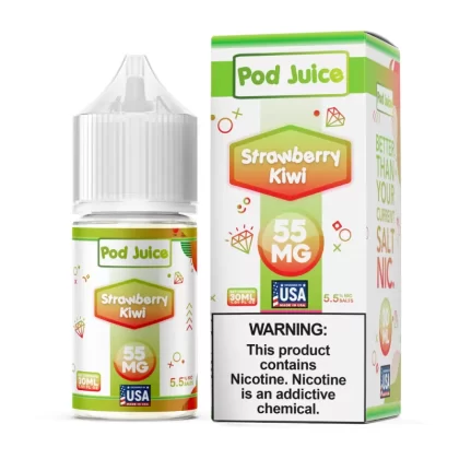 Pod Juice SALT - Strawberry Kiwi - 30ML E-Liquid - 20MG