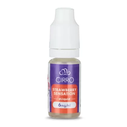 Strawberry Sensation E-Liquid by Cirro (10ml) - Vapekit Co