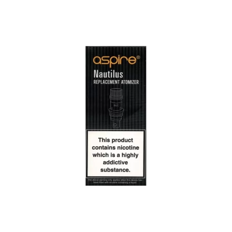 Nautilus / Nautilus Mini BVC Vape Coils by Aspire (5 Pack) - 0.3 Ohm Mesh