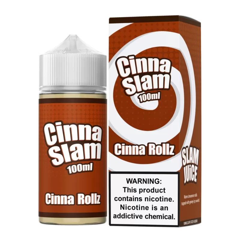 Cinna Slam Cinna Rollz 100ml E-Juice - Ecigmafia