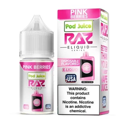 Pod Juice X RAZ Salt - Vaporider Deals (09D8A4)