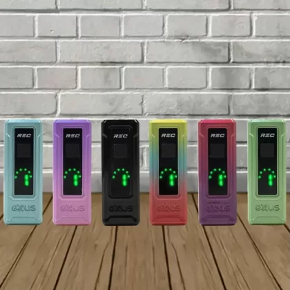 Exxus Vape REC Cartridge Vaporizer - color#Black>Crimson>Crypto>Full Color>Glacier>Nebula
