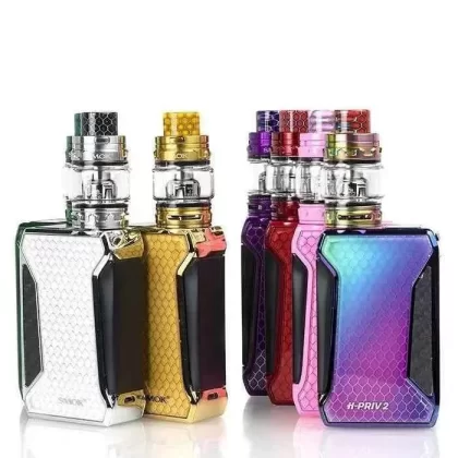 Smok H-Priv Starter Kit w/ TFV12 Big Baby Prince Tank + Free Sample E-Juice